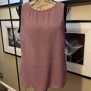 Mitano Sleeveless Top Size Small
